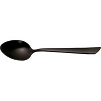 Jean Dubost - Cuillère à café monobloc Delta black inox (lot de 6)