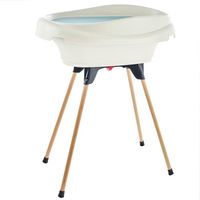 Pack Wickel- und Badewanne - THERMOBABY - VASCO - Weiß Muguet - 2 in 1