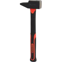 KS Tools Schlosserhammer, Fiberglasstiel, französische Form, 1000g