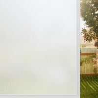 Pellicola per finestre GABRIELLE Privacy, pellicola oscurante per finestre, pellicola elettrostatica per finestre 60x200 cm, buona privacy, pellicola opaca per finestre anti UV, smerigliata per uffici