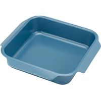 Antihaft-Grillpfanne, Joseph Joseph, Nest Oven, mittelgroße Schale, Hauptverwendung zum Grillen, stapelbare Ausführung, griffiger Griff, Farbe blau