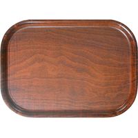 Plateau rectangulaire - Surface antidérapante - 58 x 38 cm - Bois - Dbmark