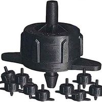 Suinga – Lot de 100 goutteurs autorégulants 4 l/h – Débit constant – Installation sur surfaces irrégulières – Corps en polypropylène durable