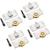 4pcs coulissante porte roulette, coulissante porte roulette armoire coulissante porte coulissante meubles coulissante roue pour armoire, Cabinet, fenêtre, porte coulissante