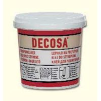 Decosa – Colle multi-usage pour polystyrène 1 kg – Séchage rapide – Application à la spatule – Résistance aux éclaboussures