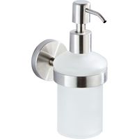 Lntyq Distributeur de Savon Mural, Distributeur de Savon de Douche, en Acier Inoxydable 304, adapté au Gel Douche, au Savon pour Les Mains