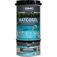 Peinture piscine époxy blanche 3.5L – Résine bi-composante résistante au chlore – Imperméabilisant pour béton et coque polyester – GMC
