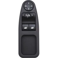 Levé Vitre Avant Gauche Drive CÔTÉ Vitre Électrique Interrupteur Principal 6554.ZJ, Interrupteur de Lève-Vitre Compatible pour Citroen Jumpy Dispatch Peugeot Expert Master Fiat Scudo 2007-2016