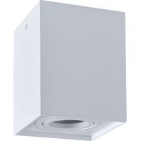 Spot plafond saillie carré blanc GU10 Polux Hadar Q1