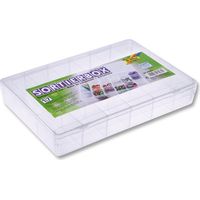 Scatola portaoggetti folia storage box 17 scomparti polipropilene