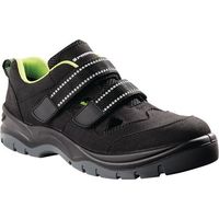 Sandalo di sicurezza Tobago taglia 45 nero/verde microfibra/tessuto