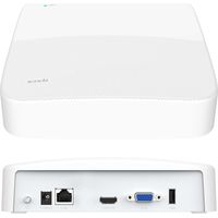 Tenda NVR 8 Canali - Videoregistratore di sorveglianza, Supporto Telecamera 8MP/6MP/5MP/4MP/3MP/1080P/720P/D1, H.265+, HDD(fino a 10TB)/Cloud Storage, Switch PoE/non PoE collegabile, N3L-8H