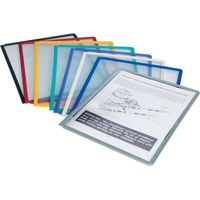Pannelli di display blu per supporti da tavolo, pareti e Vario Sherpa 5 unitŕ