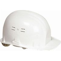 Verstellbarer Baustellenhelm weiß