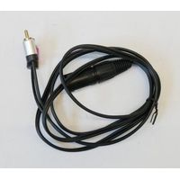 Cordon de liaison 1.2m XLR mâle + 2 x RCA mono-stereo Bouyer