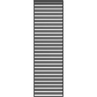Leco Wand zur Lamellenpergola "DELUXE", anthrazit, 123 x 236 cm (B x H)