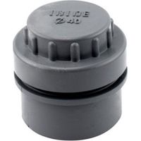 PVC-Gewinde-Inspektionsstopfen – 90 mm, IBIDE