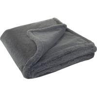 Couverture chauffante douce Glovii, grise Gb2G