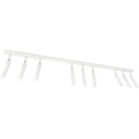 Spot da interno emibig-lighting ivi acciaio 116 cm