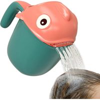 Douche bébé, Rince-shampooing Cascapour Enfants, Accessoires Salle Bains Protection d'arroseur Douche Cheveux Lavage pour protéger l'oeil Infantile