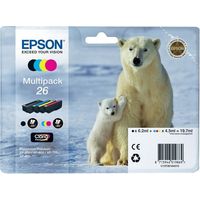 Epson Polar bear Multipack 26 (4 colori: NCMG) C13T26164010