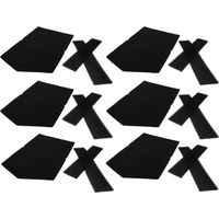 Filter-Set Schaumfilter Schwammfilter für Miele T8800WPHOMECAREXL T8826WP T8801WP T8827WP T8801WPHOMECAREXL T8827WP T9000WPPRIMAVERAPLUS T9747WP - 6 Stück