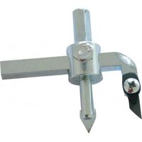 Outil du carreleur mega tile hole cutter ajustable lame remplaçable