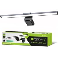 Techly LED Lampe Schwarz mit Touch-Steuerung und Timer