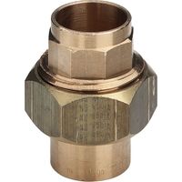 Viega Verschraubung 94330 für Gasleitung, flachdichtend d. 22mm, Rotguss