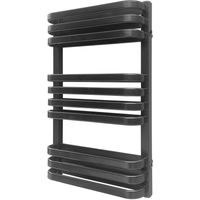 LUXRAD Piatto Due Badheizkörper 72,6 x 43 cm ZBD schwarz 652 W