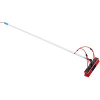 Brosse de nettoyage de panneau solaire, tige de nettoyage de panneau solaire réglable et équipement de nettoyage des fenêtres en plein air avec sac de rangement, pour extérieur 5 m