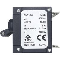 Thermoschalter Leistungsschalter B20R02B Reset Schalter Überlastschutz für Stromerzeuger uvm...