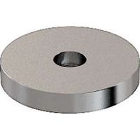 Tappo in acciaio inox satinato per corrimano in legno