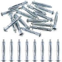 M4 x 52 Pince Cheville Molly Moly Placo a Metalique (Pack de 25) Expansion pour Placoplâtre Gypsum Gips - Zinc passivé pour corrosion résistance (52mm de Long) M4x52