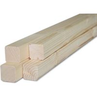 Listello Grezzo in Abete - 30x30x2000 mm