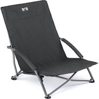 Low Folding Chair - Black