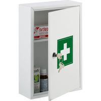 Lockable medicine cabinet