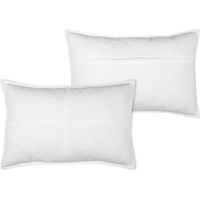 Coussin Dandy écru Confort Moelleux Et élégance Naturelle - Stof