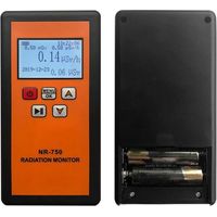 Détecteur de rayonnement nucléaire portable Moniteur de rayonnement de Compteur Geiger Compteur Geiger avec écran LCD testeur