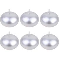 Lot de 6 bougies flottantes pour mariage
