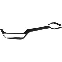 Garniture de décoration de console centrale de voiture 2 pièces pour Toyota CH-R CHR 2016-2018 (noir)