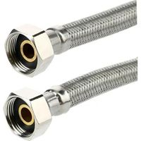 Garis Flexibles Doppelweiblich Edelstahl 1000 mm Sanitär