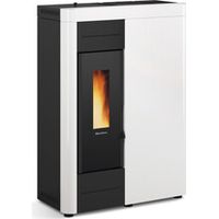 Termostufa pellet ermetica slim 14,5KW Virna IDRO .16 bianco
