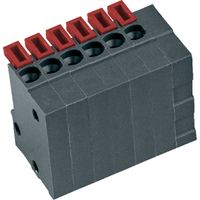 PTR Hartmann 54791100421D Federkraftklemmblock 0.75 mm² Polzahl 10 Basalt-Grau 1 St.
