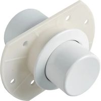 Bouton poussoir blanc pour réservoir pneumatique SCHWAB