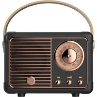 Retro-Bluetooth-Autoradio, klassisches Vintage-FM-Radio, hohe Lautstärke, Bluetooth 5.0-Funkverbindung, TF-Kartenunterstützung