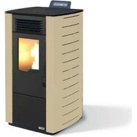 Stufa a Pellet Ventilata King 118 8,7kW 200m3 Sabbia - 9810