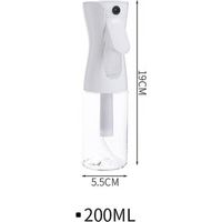 Hair Spray Bottle, Ultra-Fine Continuous Water Sprayer for Styling, Cleaning, Plants, Mistling and Skin Care, 200ml
