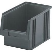 Bacs à bec, empilables, en polypropylène incassable, Taille : 2A, Dimensions 330/297 x 213 x 200 mm, Couleur vert