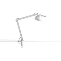 Hay Lámpara de escritorio con pinza blanca diseño moderno